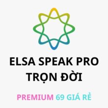 Nâng cấp Elsa Speak Pro trọn đời chính chủ