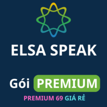 Nâng cấp Elsa Speak Premium (12 Tháng)