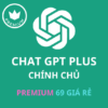 Nâng cấp ChatGPT Plus (Open AI) chính chủ