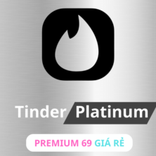 Nâng cấp Tinder PLATINUM chính chủ (6 Tháng)