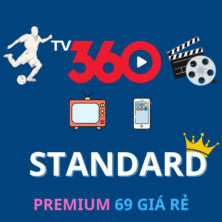 Nâng cấp chính chủ TV 360 VStandard xem bóng - xem phim cực phê