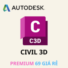 Nâng cấp CIVIL 3D chính chủ 1 năm