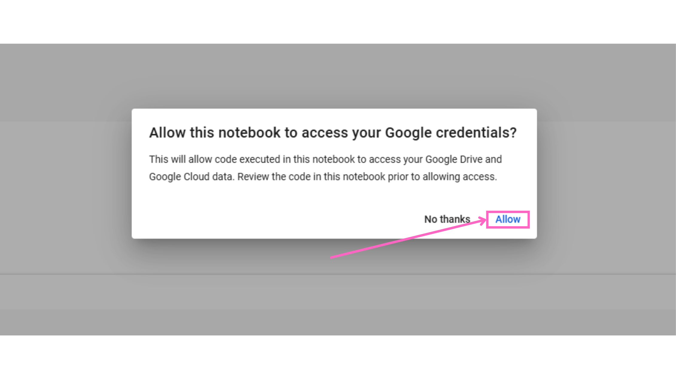Cấp quyền để chương trình có thể chạy