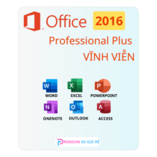 Key Microsoft Office 2016 bản quyền vĩnh viễn