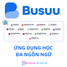 Nâng cấp chính chủ BUSUU Premium - Ứng dụng học đa ngôn ngữ