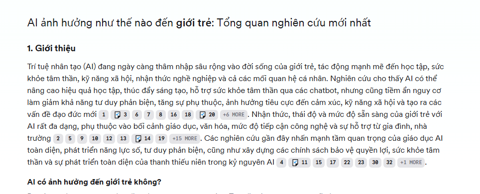 Consensus AI 2025 công cụ AI nghiên cứu khoa học Nguồn trích dẫn minh bạch của Consensus AI
