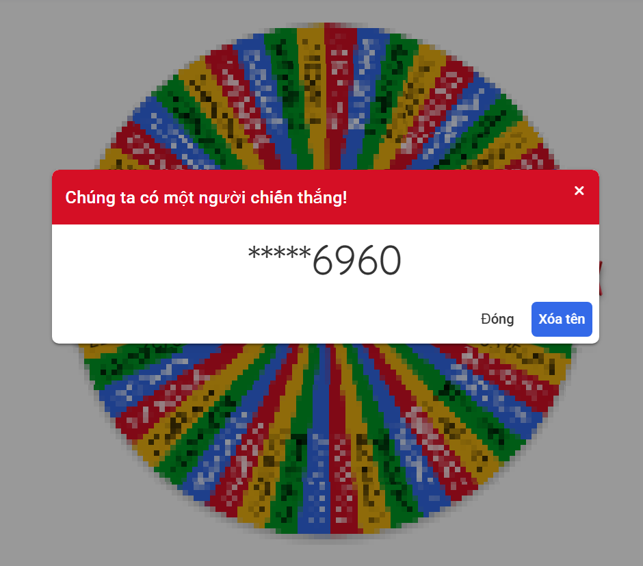 Kết quả người trúng thưởng 2