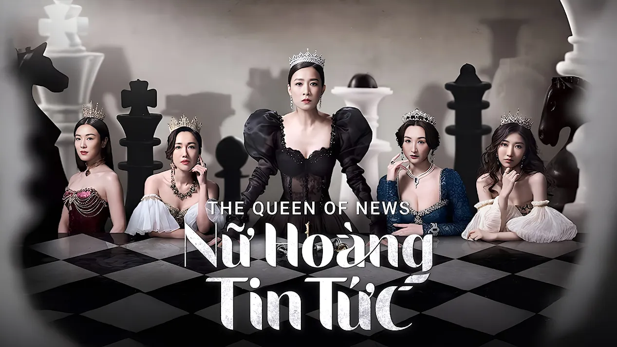 Poster phim Nữ Hoàng Tin Tức – The Queen of News VieON